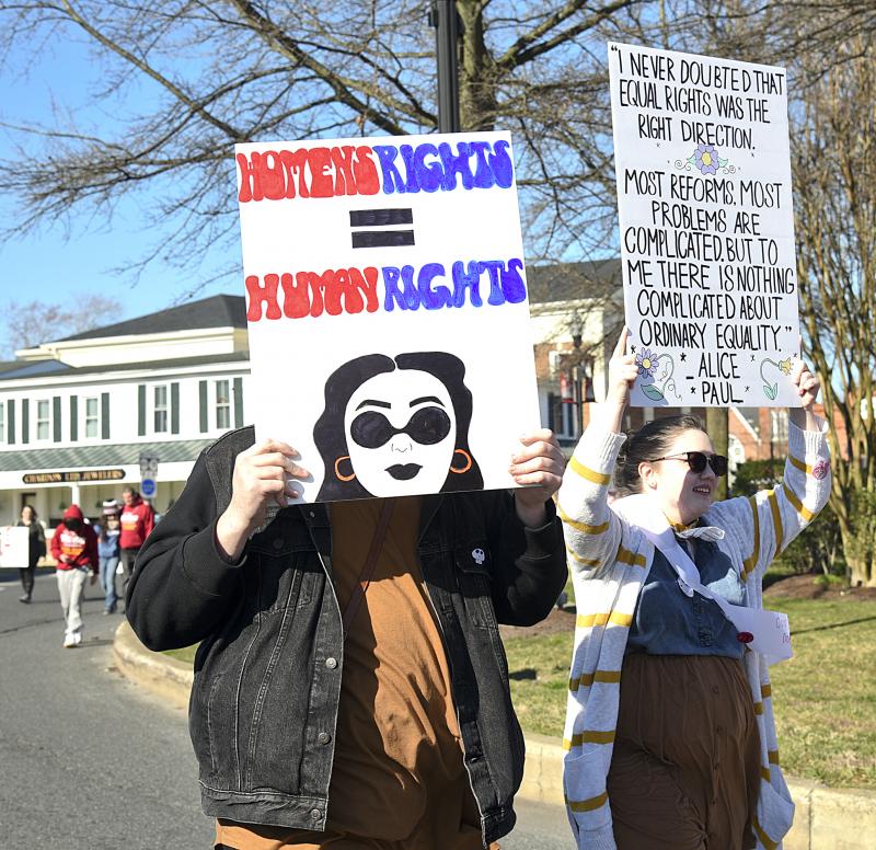 Women’s Day March celebrates 100 years of the vote | Cape Gazette